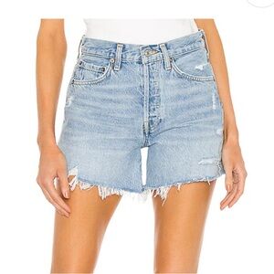 LAST CHANCE AGOLDE Parker Shorts Long
